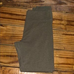 Aerie Army Green Cotton Leggings